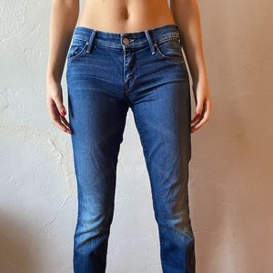 Mother Brand Low to Medium Rise Straight Leg Jeans